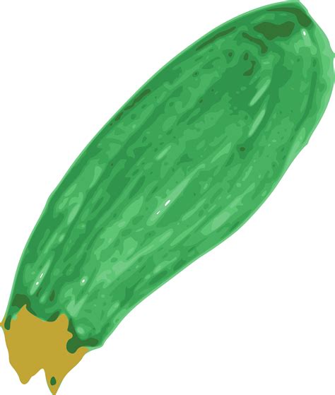 Clipart - Zucchini