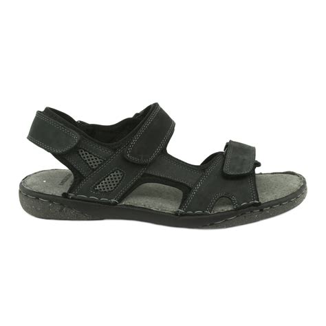 Men's sandals velcro American Club CY15 / 20 Dk.Navy navy blue - KeeShoes