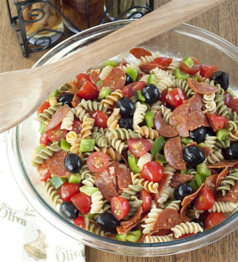 Classic Italian Pasta Salad | Wishes and Dishes