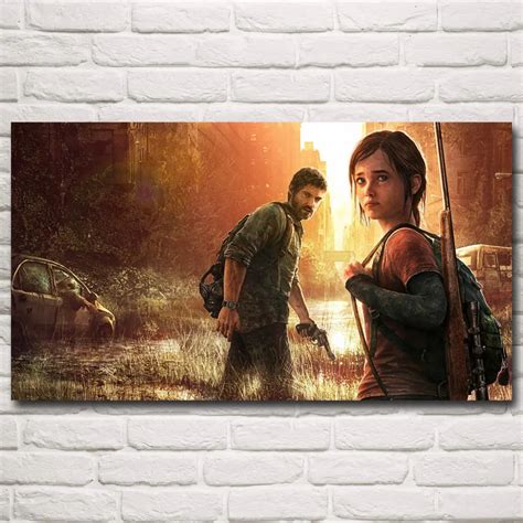 The Last of Us Zombie Survival Horror Action Game Art Silk Poster Home ...