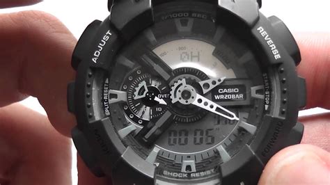 Military Watches: G Shock Wr20bar Manual