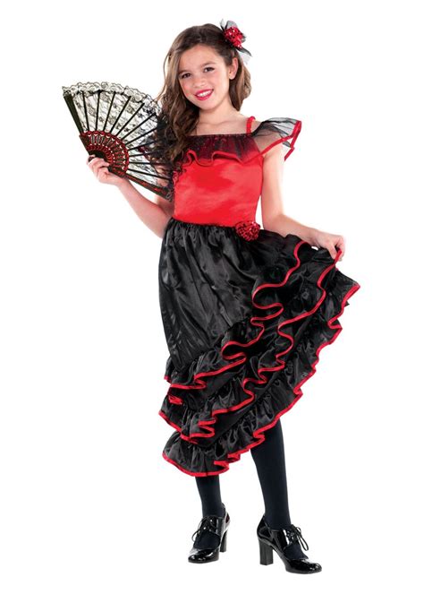 Spanish Dancer Girl Costume - International Costumes