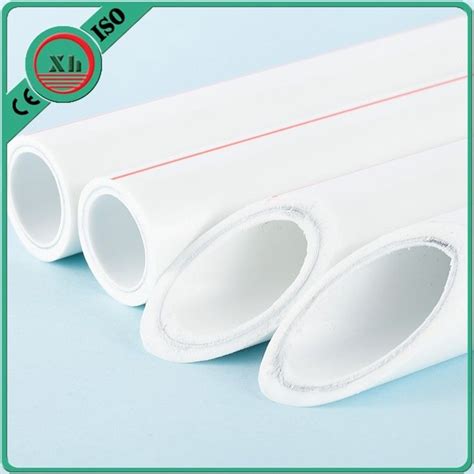 White Plastic PPR Pipe Polypropylene Plumbing Pipe For High Temperature ...