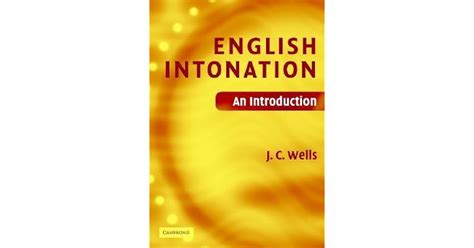 ENGLISH INTONATION J.C.WELLS PDF