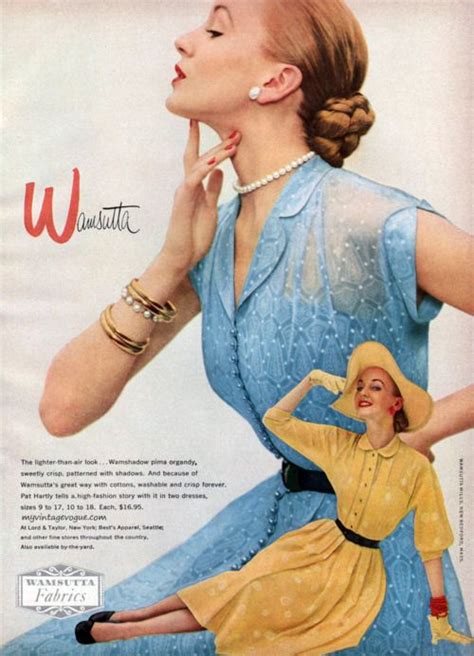 10 Examples Of Vintage Fashion Adverts | Vintage vogue, Vintage fashion ...