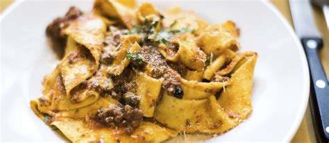 Pappardelle al Cinghiale | Traditional Pasta From Tuscany, Italy