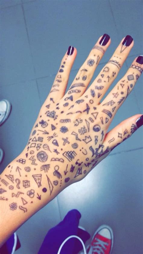 40 Random Things to draw when Bored - Bored Art | Sharpie tattoos, Hand ...