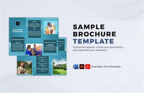 Product Brochure template in PSD, Illustrator, Word, Publisher, Pages ...