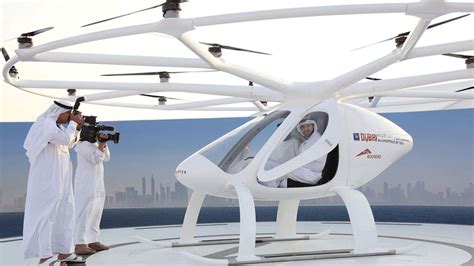 Dubai tests drone taxi service - BBC News