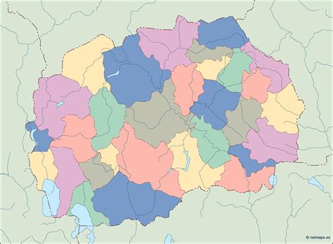 macedonia blind map. Illustrator Vector Eps maps. Eps Illustrator Map ...