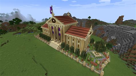 Neoclassical Capitol Building Minecraft Map