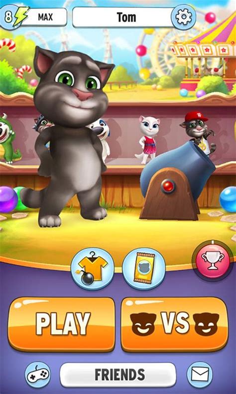 Talking Tom Bubble Shooter for iPhone - Download