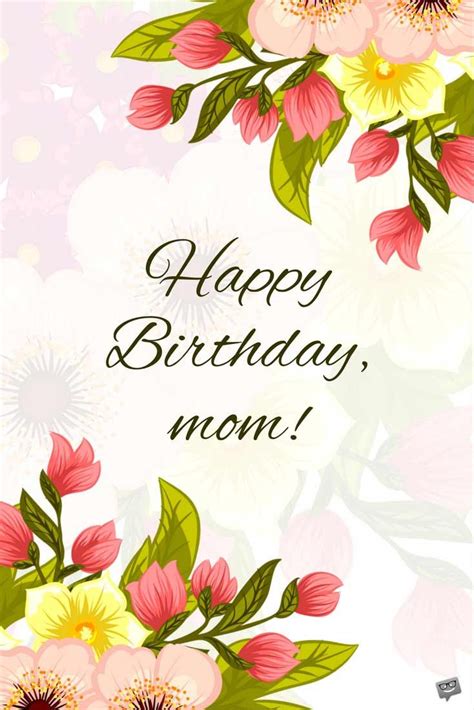 Best Mom in the World | Birthday Wishes for your Mother | Happy birthday mom wishes, Happy ...