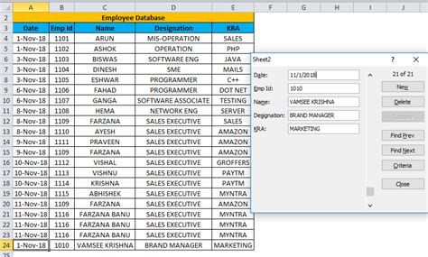 Step By Step Guide To Create A Data Entry Form In Excel ITS