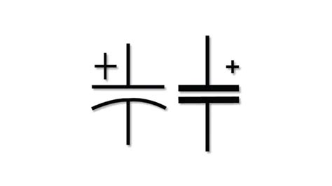 Capacitor Symbol & Meaning - Eggradients.com