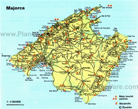 Detailed Map Of Mallorca Spain | secretmuseum