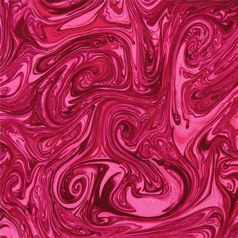 Remnant (44 x 112 cm) - magenta Michael Miller marble swirl fabric - modeS4u