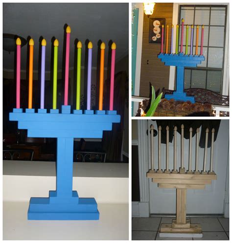 Homemade Menorah Ideas - DIY