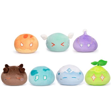 Buy Genshin Plush Impact Slime Plush 3.9" Set, Genshin Slime Monster ...