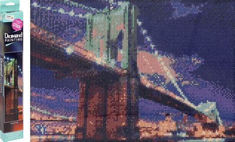 Puzzle Diamond Painting Brooklynský most 40x50cm, 1 - 39 pieces ...