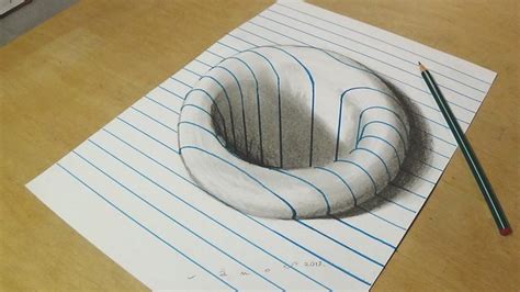 50 Beautiful 3D Drawings - Easy 3D Pencil drawings and Art works