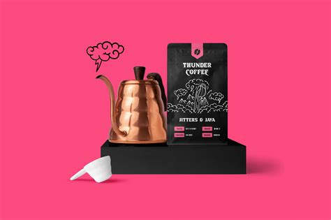 Packaging & Animation - Thunder Coffee by Insigniada - Branding Agency on Dribbble