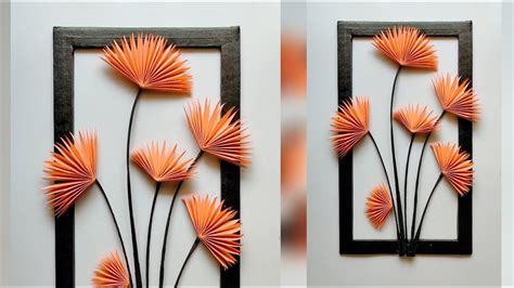 DIY Beautiful Wall Hanging || Room Decor Idea || Easy Paper Craft ...