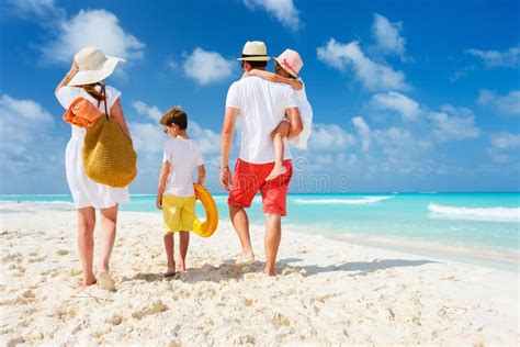 Family beach vacation stock photo. Image of girl, female - 53058654