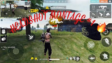 [FREE FIRE HEADSHOT MONTAGE] #1 - YouTube