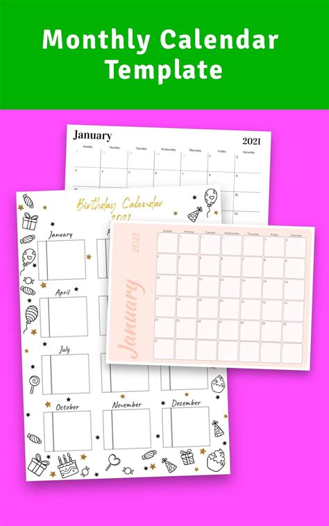 Get Organised With An Excel Template For Monthly Cale - vrogue.co