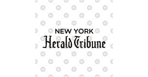 New York Herald Tribune - New York Herald Tribune - T-Shirt | TeePublic