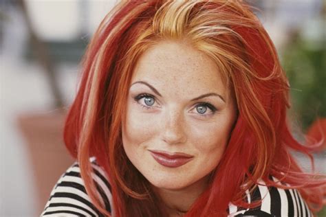 Geri Halliwell hair 2019 | Ginger Spice's iconic red hair