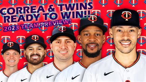 Minnesota TWINS 2023 Team PREVIEW - CORREA RETURNS! Pablo Lopez Trade ...