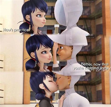 Marinette x Adrian | •Miraculous Ladybug Español• Amino