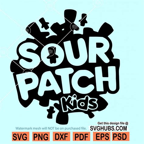 Sour Patch Kids SVG, Sour Patch Kids SVG for cricut - Svg Hubs