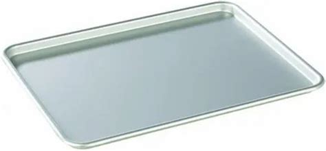 Aluminum Rectangular Aluminium Baking Tray, Thickness: 5-10 Mm, Size ...