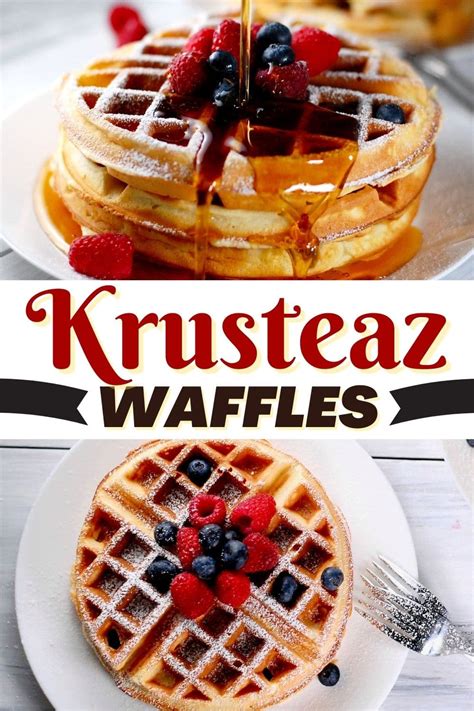 Krusteaz Waffles (+ Easy Breakfast Recipe) - Insanely Good