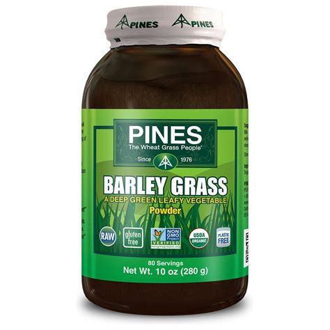 Barley Grass Powder (10 oz) – Pines Wheatgrass