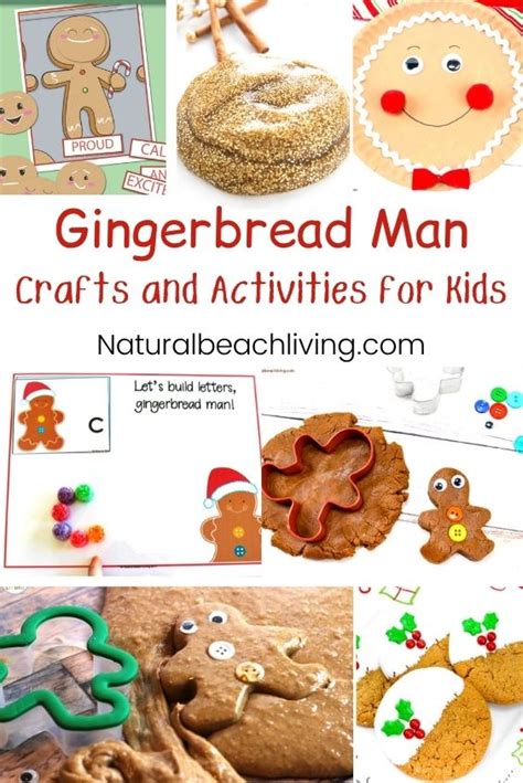 Gingerbread Theme Kindergarten and Preschool Activities - Natural Beach Living