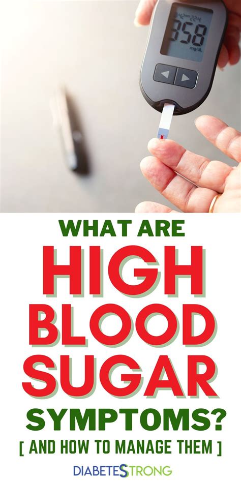 High blood sugar symptoms – Artofit