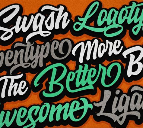 15+ Outstanding #Bold #Script #Fonts | Bold script font, Hand lettering ...