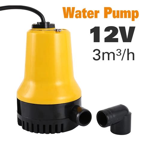 DC12V Agricultural Irrigation Bilge Water Submersible Electric Pump Submersible Pump Home Micro ...