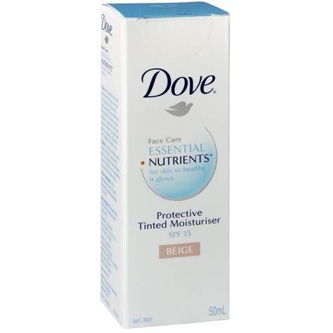 Dove Essential Nutrients Protective Tinted Moisturiser 50mL - Beige | BIG W