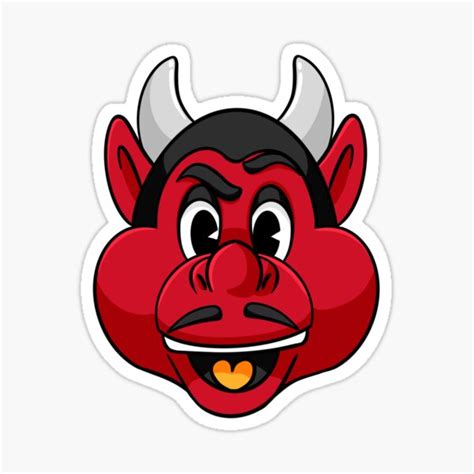 "NJ Devil" Sticker for Sale by TheSmallBeans | Redbubble