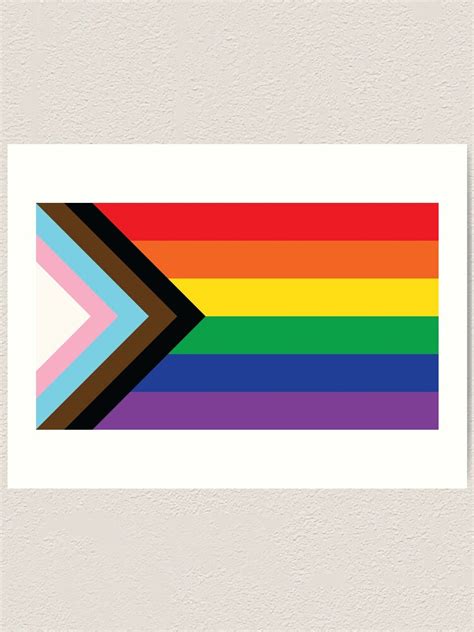 "Progress Pride Flag" Art Print for Sale by DMH303 | Redbubble