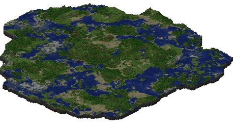 Minecraft Earth World Map