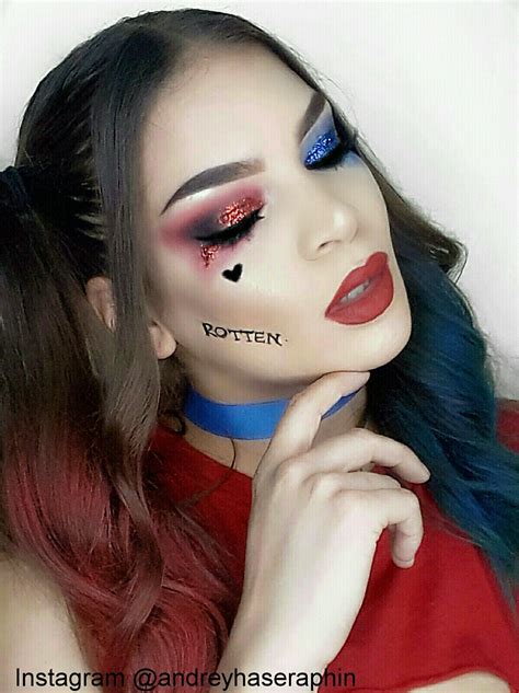 Harley Quinn Makeup - Mugeek Vidalondon