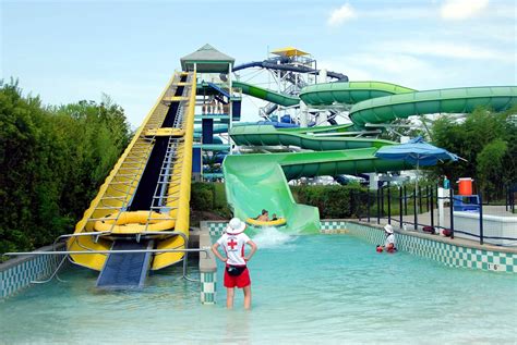 Free Images : amusement park, swimming pool, ride, leisure, heat, fun ...