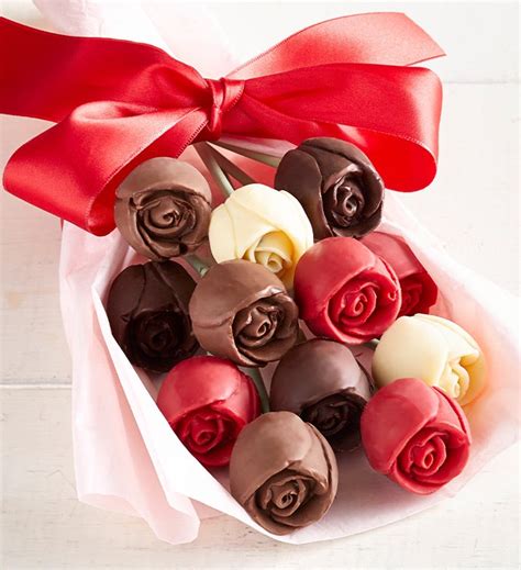 Simply Chocolate® Belgian Chocolate Rose Bouquet