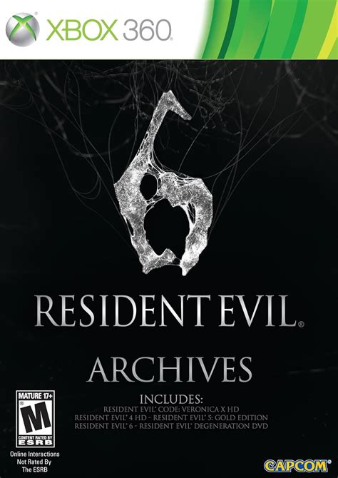 Resident Evil 6 Archives - Xbox 360 Standard Edition: Xbox 360: Video ...